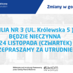 Zmiany w godzinach – szablon