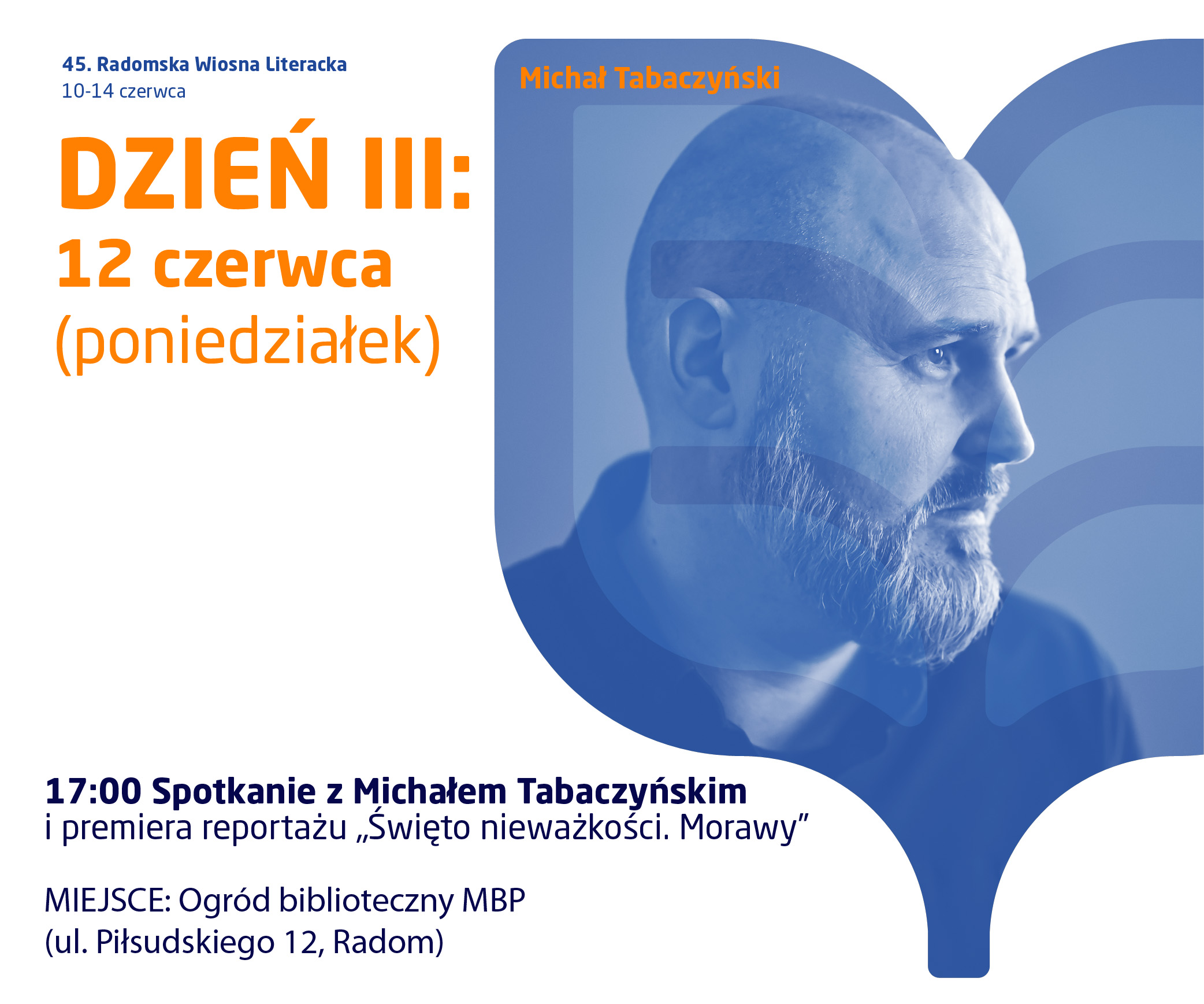 Spotkanie autorskie z Michałem Tabaczyńskim