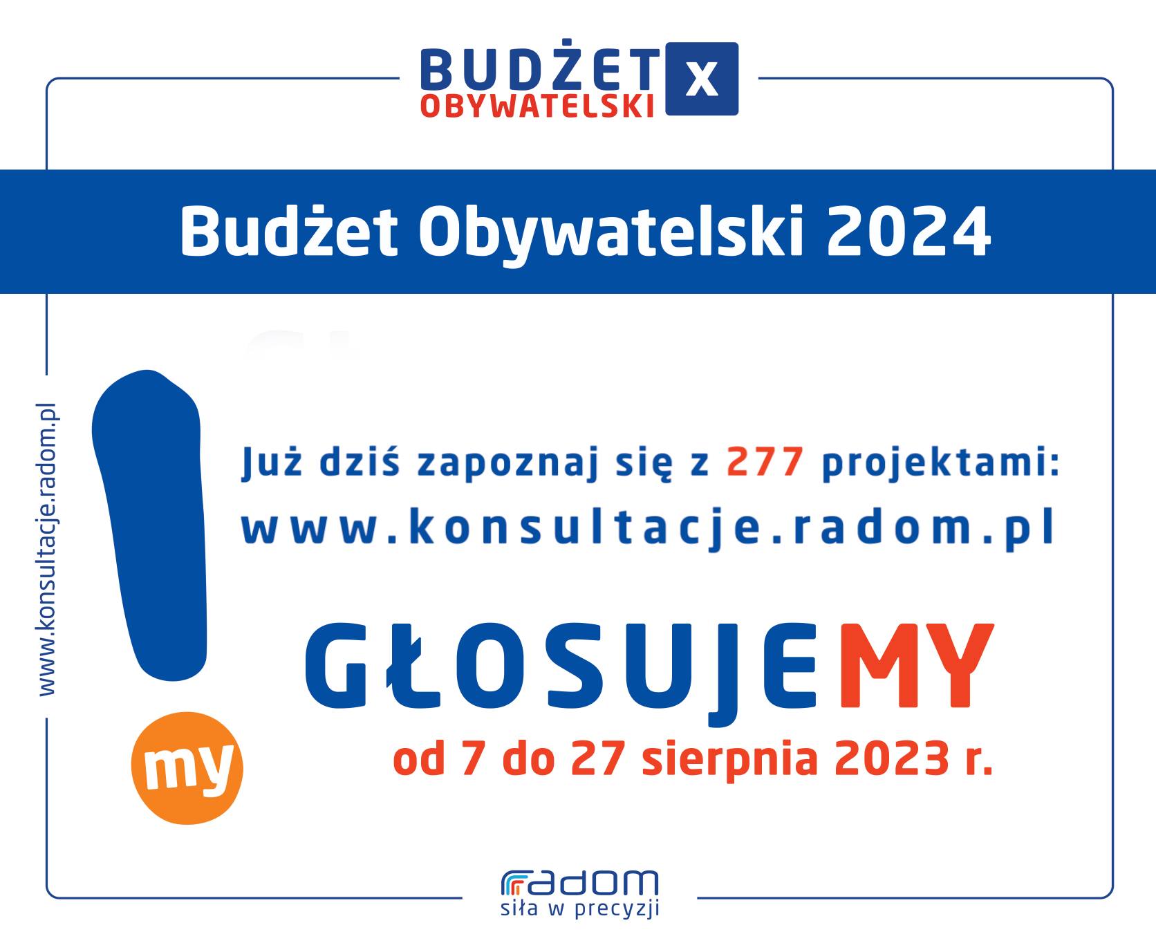Budżet Obywatelski 2024 – głosowanie