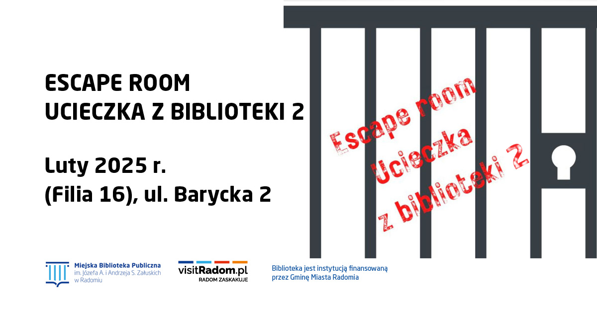 Escape room  – ucieczka z biblioteki 2