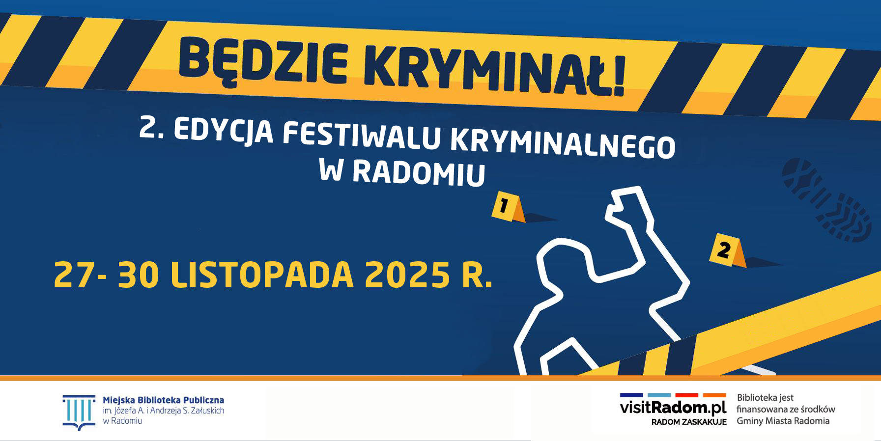 „Będzie kryminał” – 2. edycja festiwalu kryminalnego w Radomiu