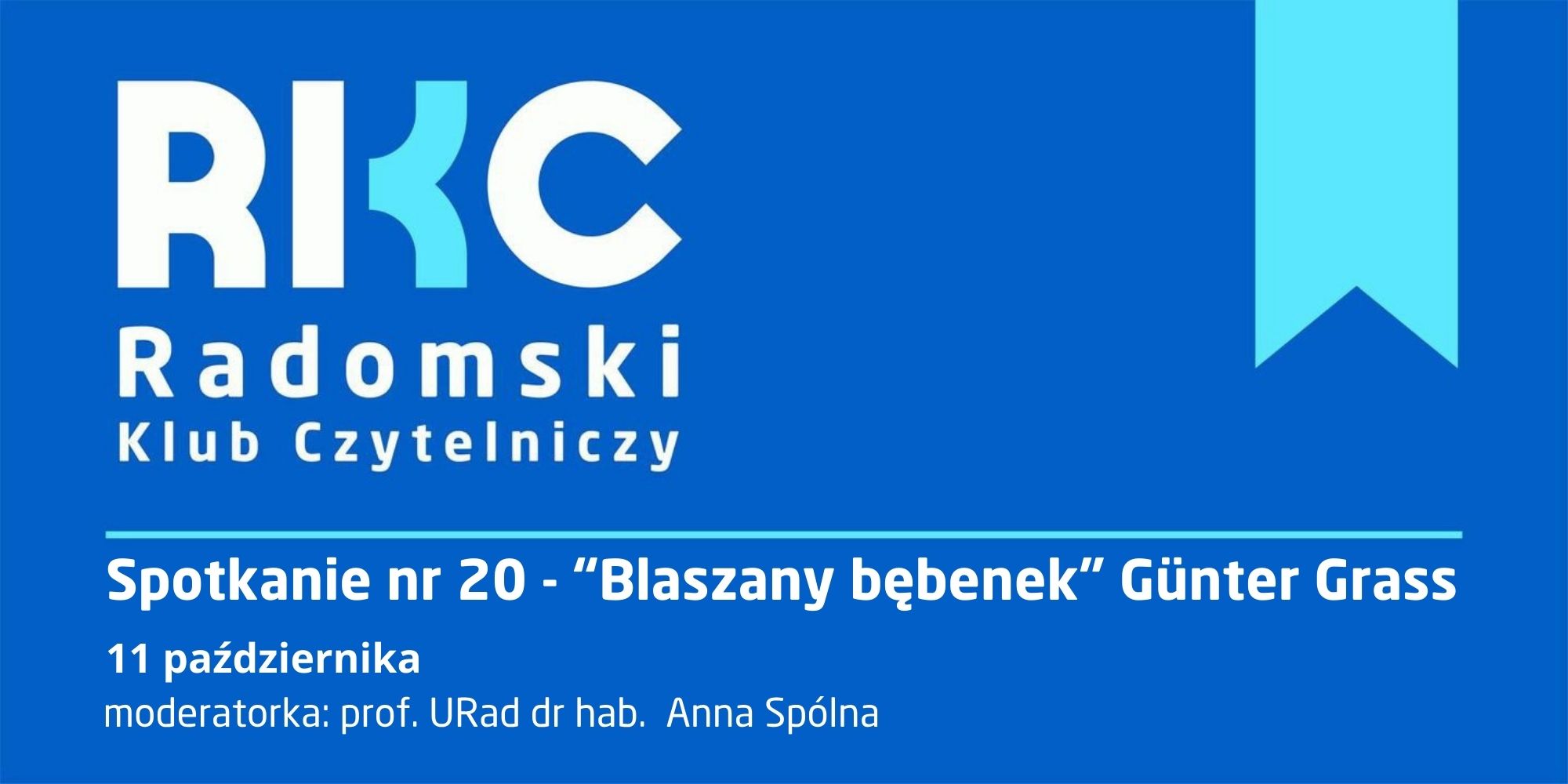 Dwudzieste spotkanie Radomskiego Klubu Czytelniczego