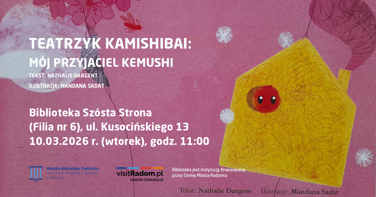 Teatrzyk Kamishibai: „Mój przyjaciel Kemushi”