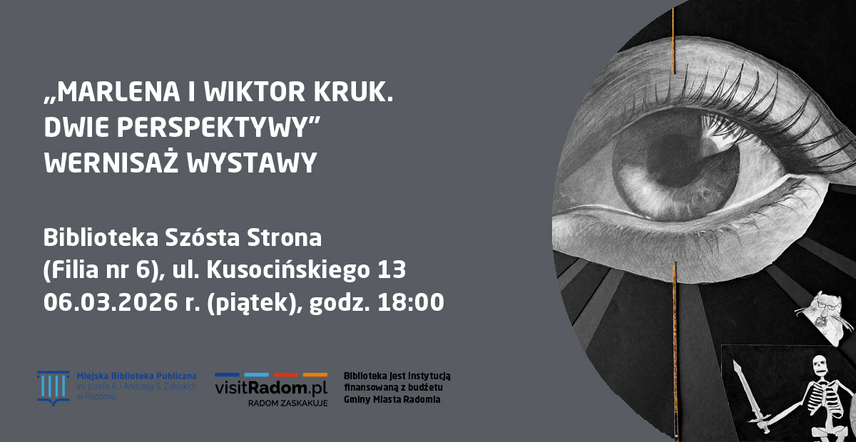 „Marlena i Wiktor Kruk. Dwie perspektywy” – wernisaż wystawy