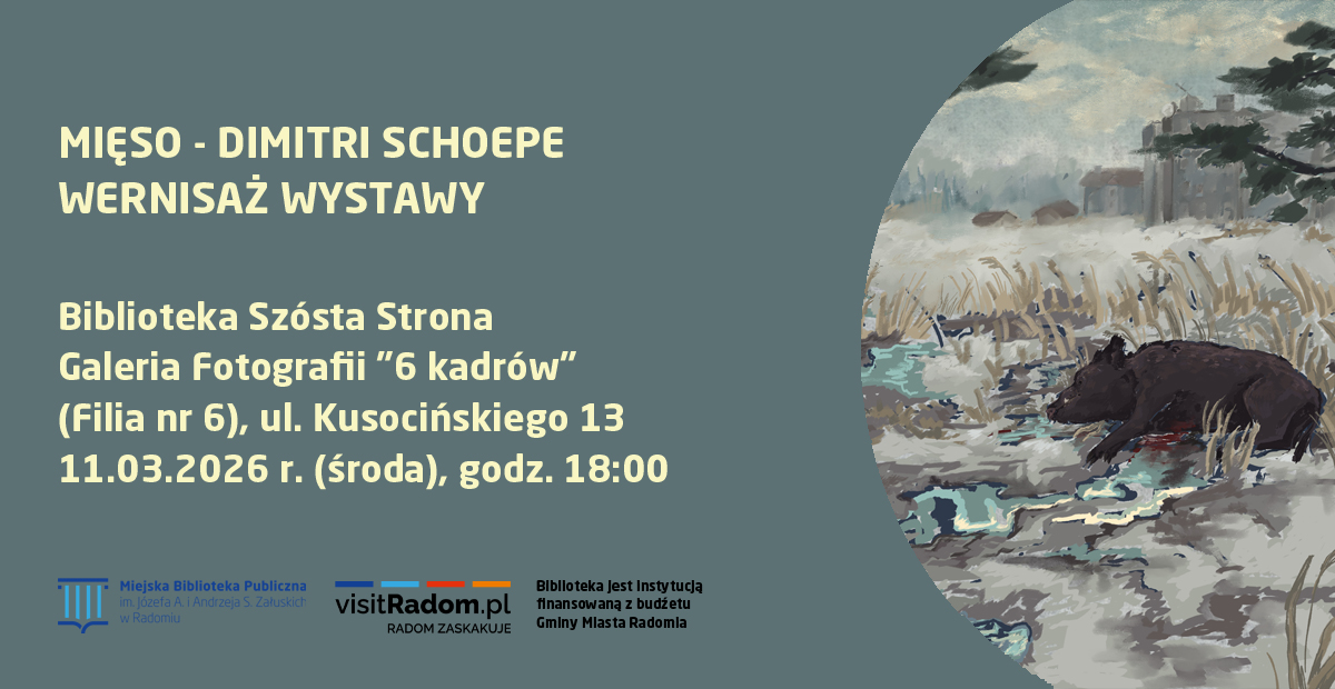 „Mięso” – wystawa prac Dimitria Schoepe