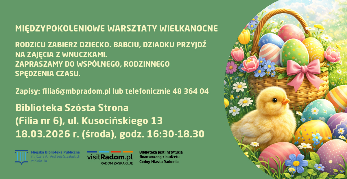 Międzypokoleniowe Warsztaty Wielkanocne