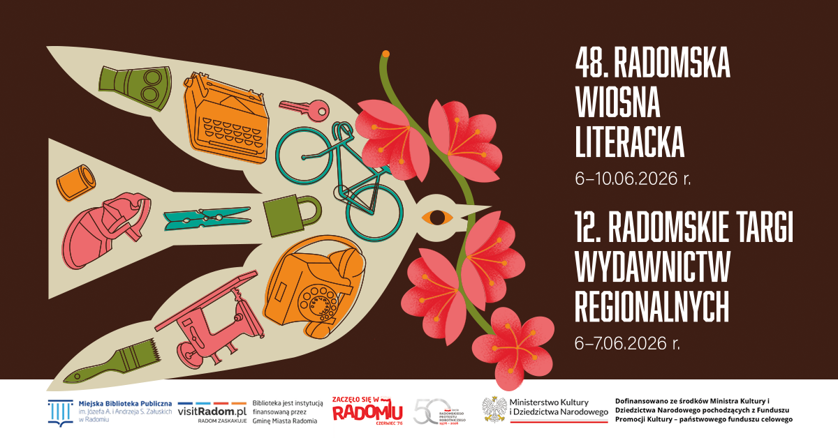 Oficjalne plakaty 48. Radomskiej Wiosny Literackiej
