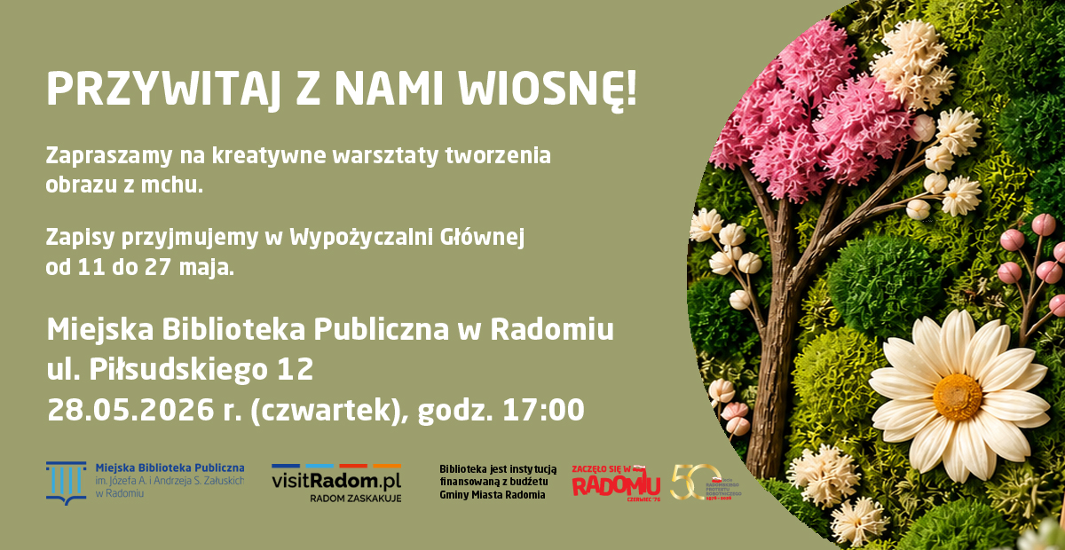 Warsztaty z tworzenia obrazu z mchu
